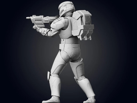 Republic Commando Model do druku 3D