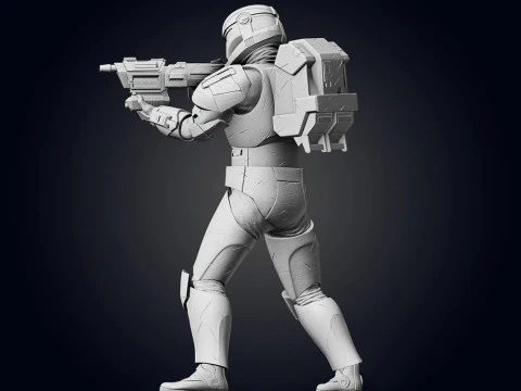 Republic Commando 3D Print Model