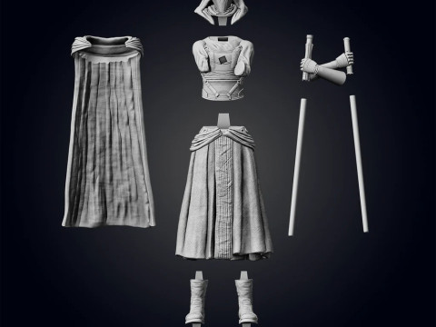 Darth Revan - Star Wars Modèles 3D en vedette