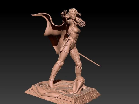 Mara Jade - Star Wars 3D Print Model