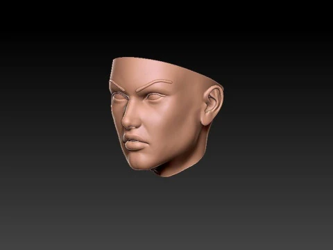 Mara Jade - Star Wars 3D Print Model