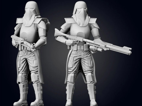 Galactic Marines Model do druku 3D