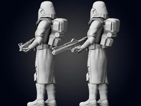 Galactic Marines 3D Print Model