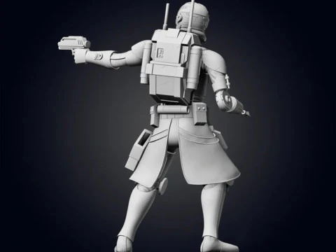 Bad Batch Echo 3D Print Model