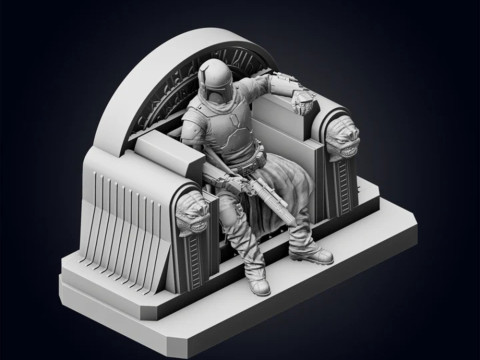 Boba Fett - Star Wars Modèles 3D en vedette