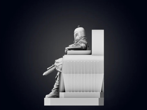 Boba Fett - Star Wars Modèles 3D en vedette