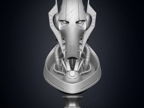 General Grievous Bust 3D 프린트 모델