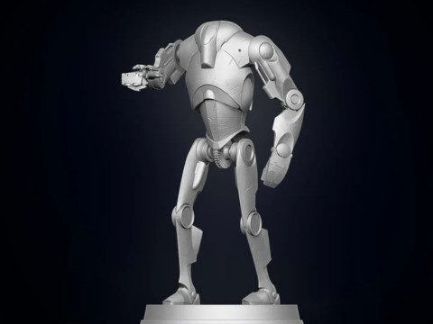 B2 Super Battle Droid 3D Print Model