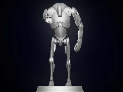 B2 Super Battle Droid 3D Print Model