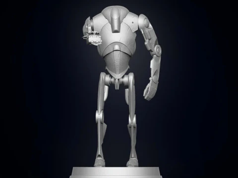 B2 Super Battle Droid 3D Print Model
