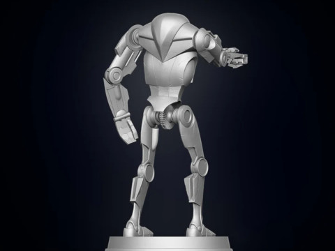 B2 Super Battle Droid 3D Print Model