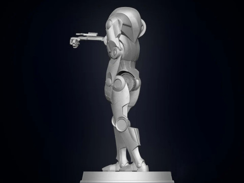 B2 Super Battle Droid 3D Print Model