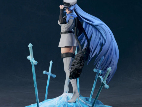 Esdeath - Akame Ga Kill Modello di stampa 3D