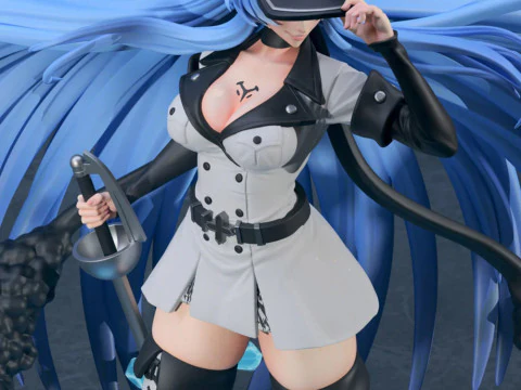 Esdeath - Akame Ga Kill 3D Print Model