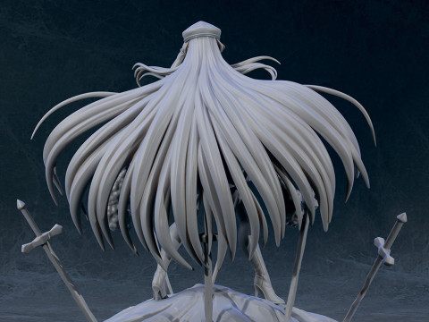 Esdeath - Akame Ga Kill Modello di stampa 3D