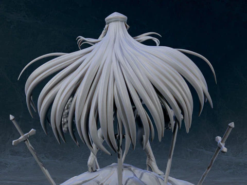 Esdeath - Akame Ga Kill 3D Print Model