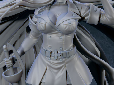 Esdeath - Akame Ga Kill Modello di stampa 3D