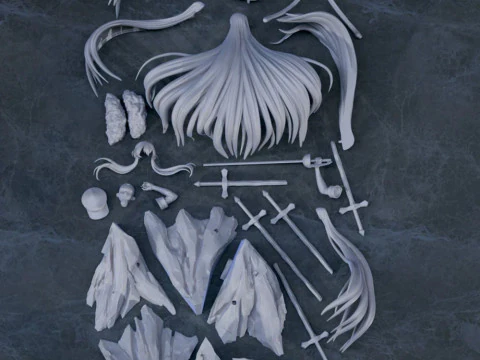 Esdeath - Akame Ga Kill 3D Print Model