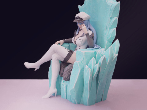 Esdeath - Akame Ga Kill 3D-printmodel
