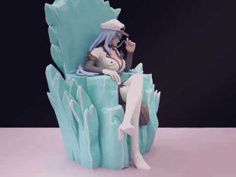 Esdeath - Akame Ga Kill 3D Print Model