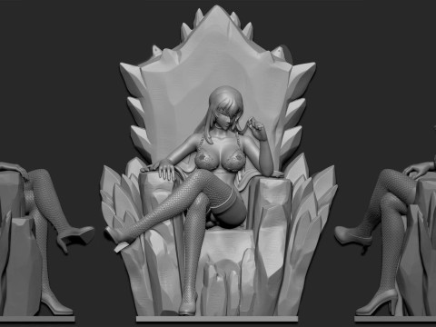 Esdeath - Akame Ga Kill 3D-printmodel