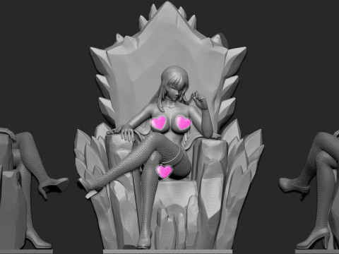 Esdeath - Akame Ga Kill 3D-printmodel
