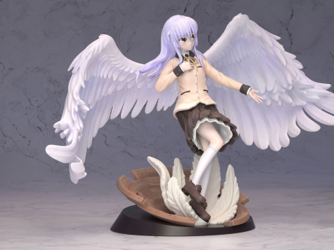 Kanade Tachibana - Angel Beats Modelo de impresión 3D