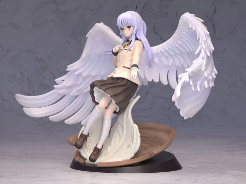 Kanade Tachibana - Angel Beats Modelo de impresión 3D