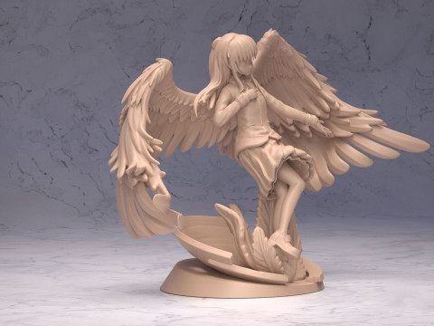 Kanade Tachibana - Angel Beats Modelo de impresión 3D