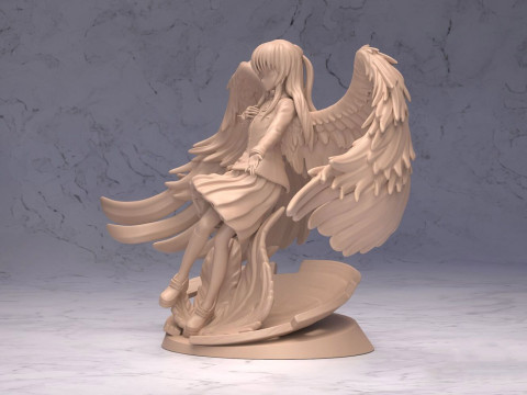 Kanade Tachibana - Angel Beats Modelo de impresión 3D