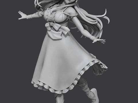 Fenrys - Chillin in Another World 3D Print Model
