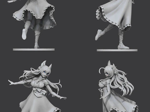 Fenrys - Chillin in Another World 3D Print Model