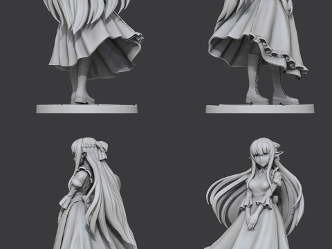 Nephelia Figure Modelo de Impressão 3D