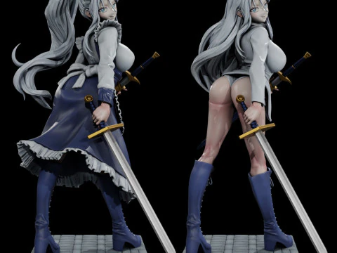 Sylpha Langlis - I Was Reincarnated as the 7th Prince 3D Print Model