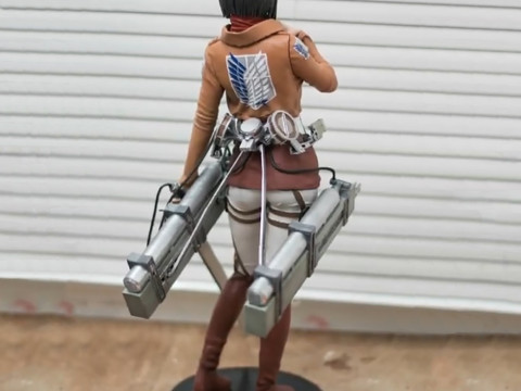 Mikasa Ackerman Attack on Titan Modello di stampa 3D