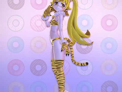 Oshino Shinobu 3D Print Model