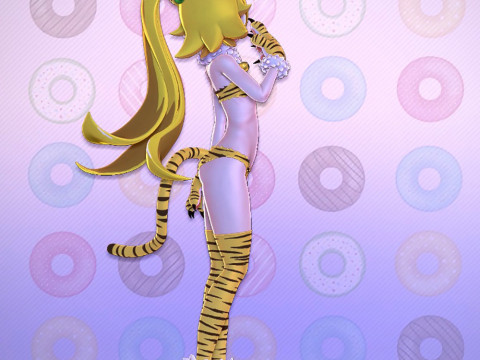 Oshino Shinobu Modèles 3D en vedette