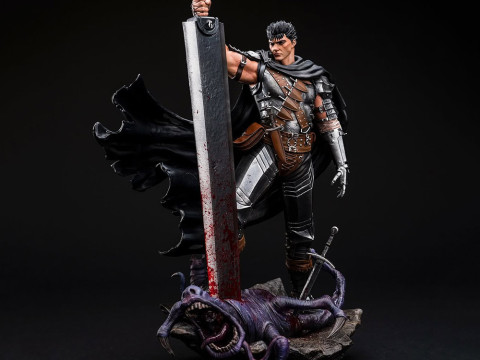 Guts Berserk 3D Print Model