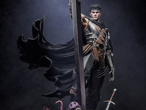 Guts Berserk 3Dプリントモデル