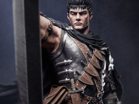 Guts Berserk 3Dプリントモデル