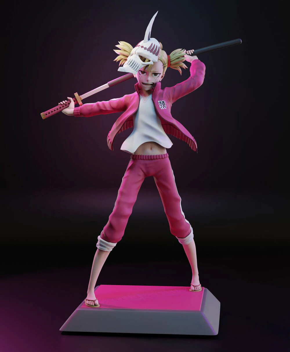 Hiyori Sarugaki - Bleach 3D Print Model .c4d .max .obj .3ds .fbx .stl .blend 