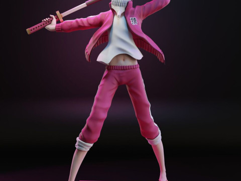 Hiyori Sarugaki - Bleach 3Dプリントモデル