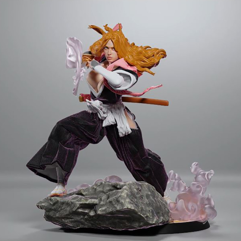 Rangiku Matsumoto - Bleach 3D 打印模型 .c4d .max .obj .3ds .fbx .stl .blend