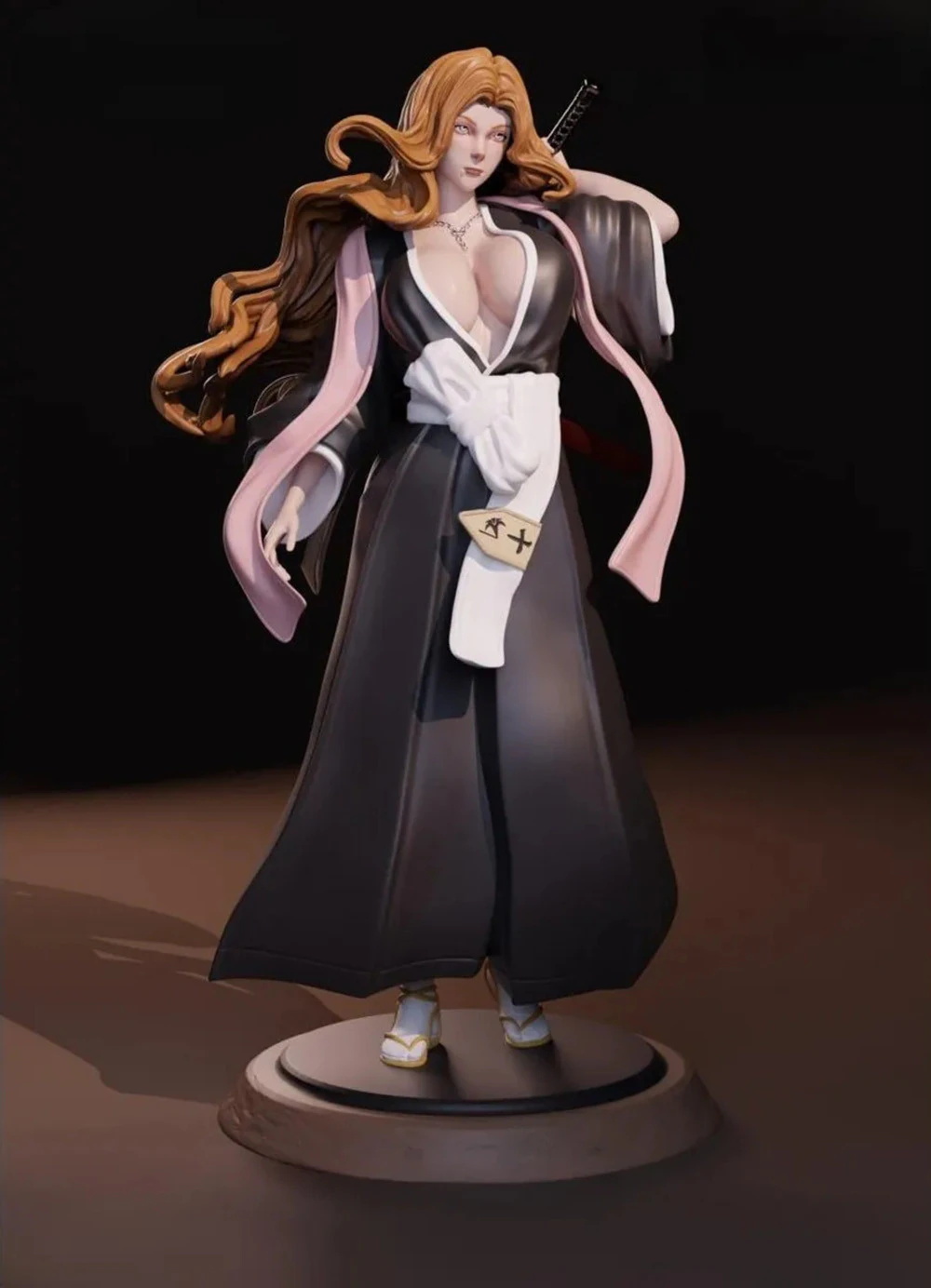 Rangiku Matsumoto - Bleach 3D Print Model .c4d .max .obj .3ds .fbx .stl .blend