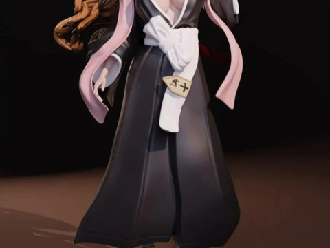 Rangiku Matsumoto - Bleekmiddel 3D printmodel