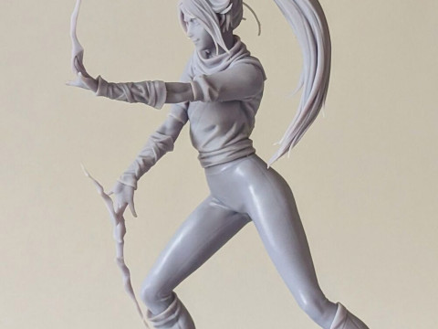 Yoruichi Shihoin 3Dプリントモデル
