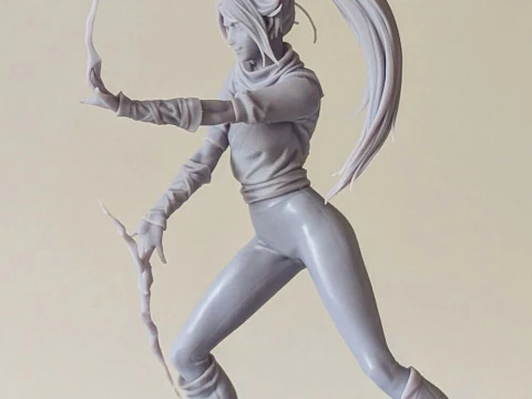 Yoruichi Shihoin 3D Print Model