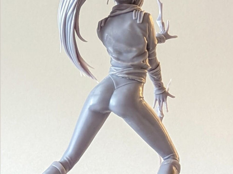 Yoruichi Shihoin 3Dプリントモデル