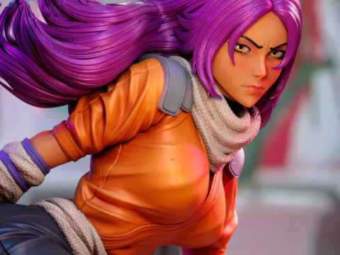 Yoruichi Shihoin - Bleach 3D Print Model