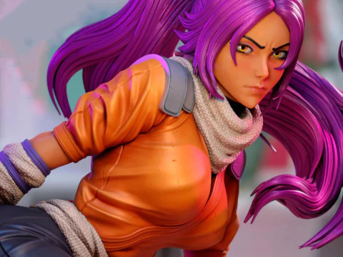 Yoruichi Shihoin - Bleach 3D Print Model